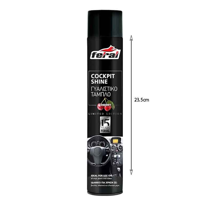 Feral Γυαλιστικό Ταμπλό Cherry 500ml - Cockpit Shine