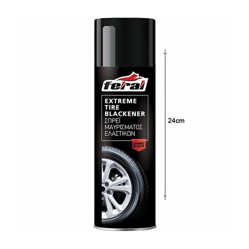 Σπρέυ Μαυρίσματος Ελαστικών Feral 500ml - Extreme Tire Blackener Feral