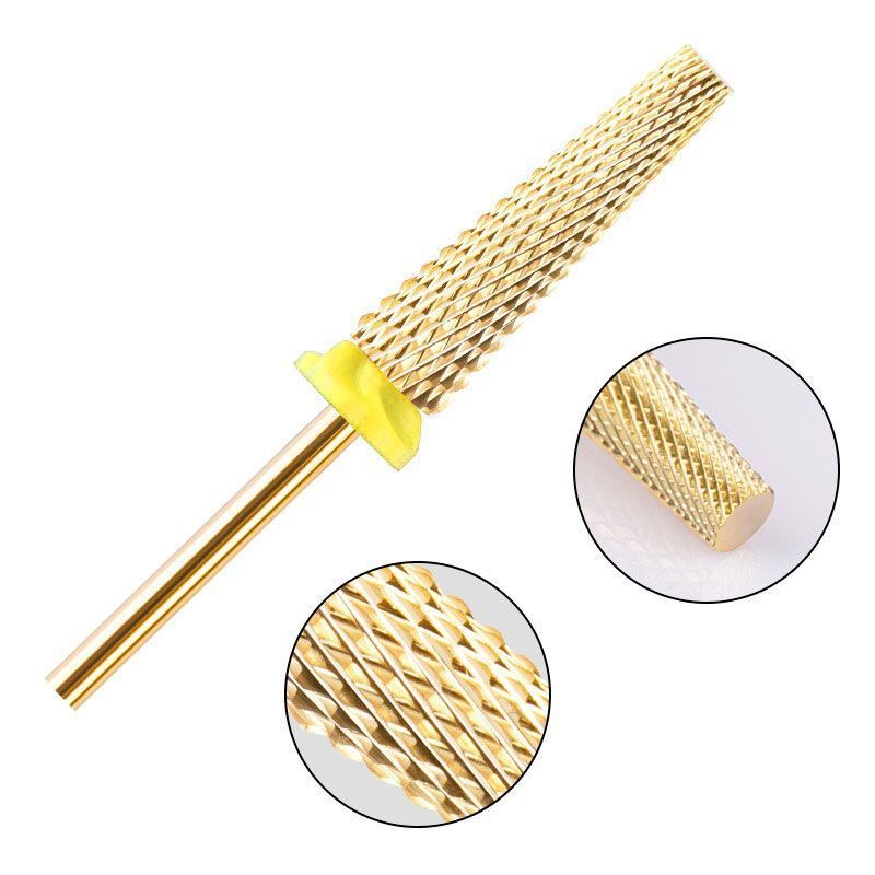 Φρεζάκι Τροχού Κίτρινο - Nail drill bit OEM