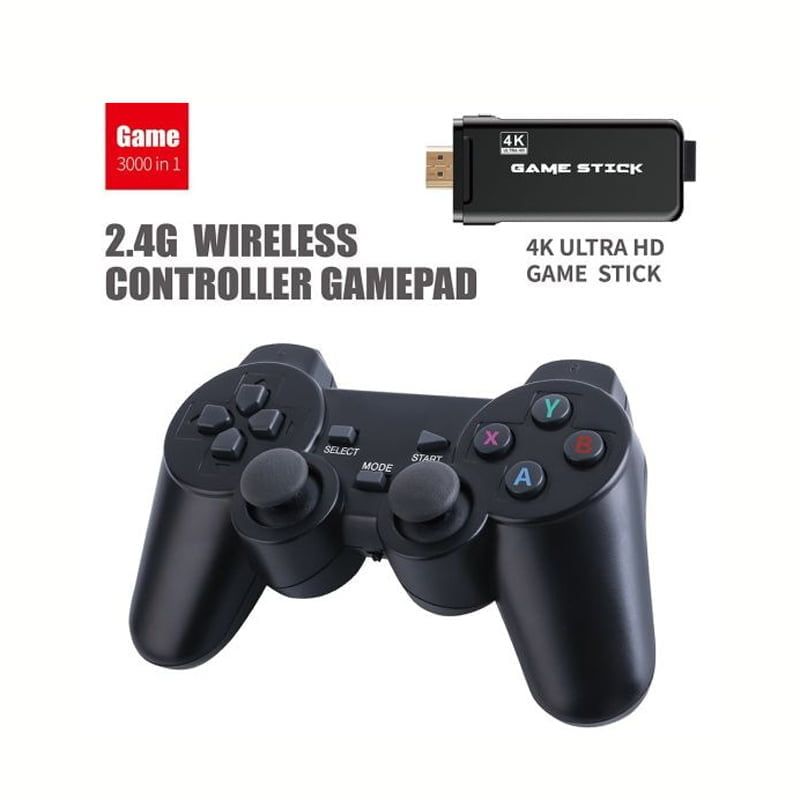 Ασύρματο χειριστήριο παιχνιδιών 2.4G - Wireless Controller Gamepad with 4K Ultra HD Game Stick OEM