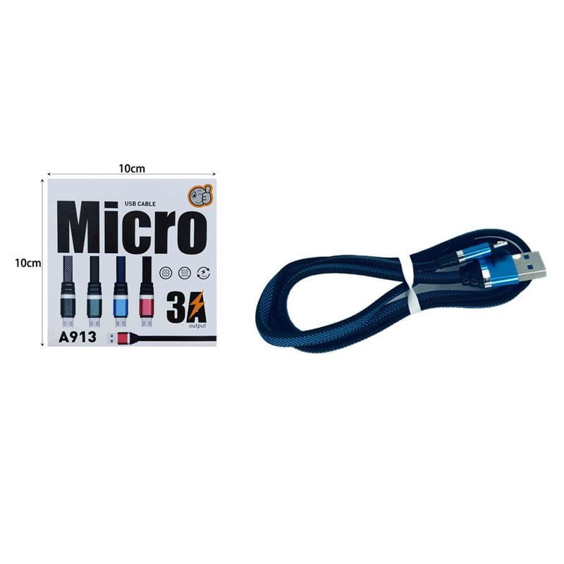 Καλώδιο δεδομένων USB σε Micro USB A913 - Data cable USB to Micro USB A913 OEM