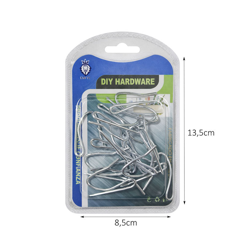 Σετ Μεταλλικών Γάντζων για Γενική Χρήση – S Hooks Set for General Use OEM