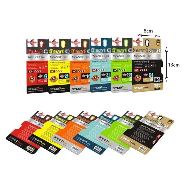 Wisdomup Κάρτα μνήμης Smartcard MicroSDHC card 100MB/S Wisdomup