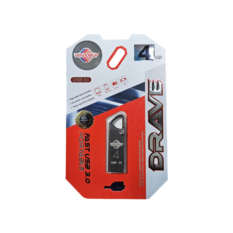 Φορητό στικάκι USB Flash Drive 4GB - Portable USB Flash Drive OEM