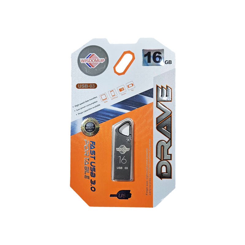 Φορητό στικάκι USB Flash Drive 16GB - Portable USB Flash Drive OEM