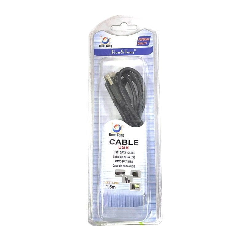 R&T1496 καλώδιο USB 1.5m - USB cable RUN&TENG