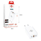 Wisdomup Φορτιστής 18W USB Ταχείας Φόρτισης ODT-03 – Fast Charger OEM