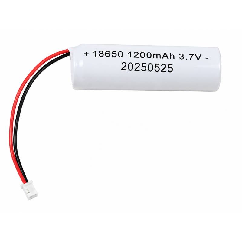 Μπαταρία Λιθίου 18650 3.7V 1200mAh με Καλώδιο & Βύσμα - 18650 3.7V 1200mAh Lithium Battery with Cable & Connector OEM