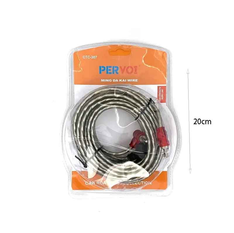 PerVoi Καλώδιο ήχου αυτοκινήτου - Car RCA cables CTC-307 PerVoi