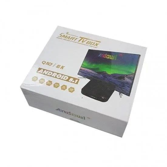 Andowl TV Box Q10 4K UHD με WiFi 4GB RAM και 64GB Αποθηκευτικό Χώρο με Λειτουργικό Android 9.0 ANDOWL