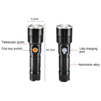 Επαναφορτιζόμενος φακός XH-P50 BX-P07 1500 lumens - Glare flashlight OEM