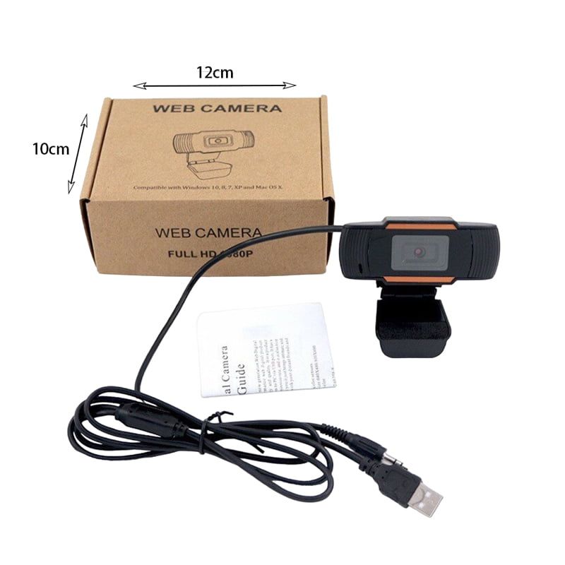 Web Camera με κλιπ & Μικρόφωνο HD 720p OEM