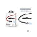 Tranyoo Καλώδιο Γρήγορης Φόρτισης Android 18W 1m 5S X5-V - Android Fast Charger Cable Tranyoo
