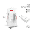 TRANYOO 18W γρήγορος φορτιστής QC3.0 R3 – Fast charger Tranyoo