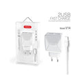 TRANYOO 5V γρήγορος φορτιστής 2USB 2.4A V14 – Fast charger Tranyoo