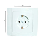 Πρίζα τοίχου εντοιχιζόμενη λευκό Songrui - Wall switch OEM