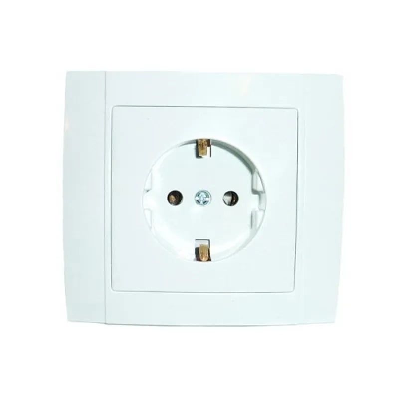 Πρίζα τοίχου εντοιχιζόμενη λευκό Songrui - Wall switch OEM