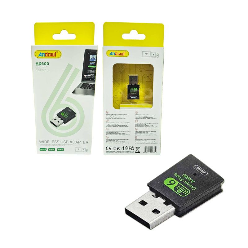 Andowl Ασύρματος προσαρμογέας USB AX600 - Wireless USB Adapter OEM