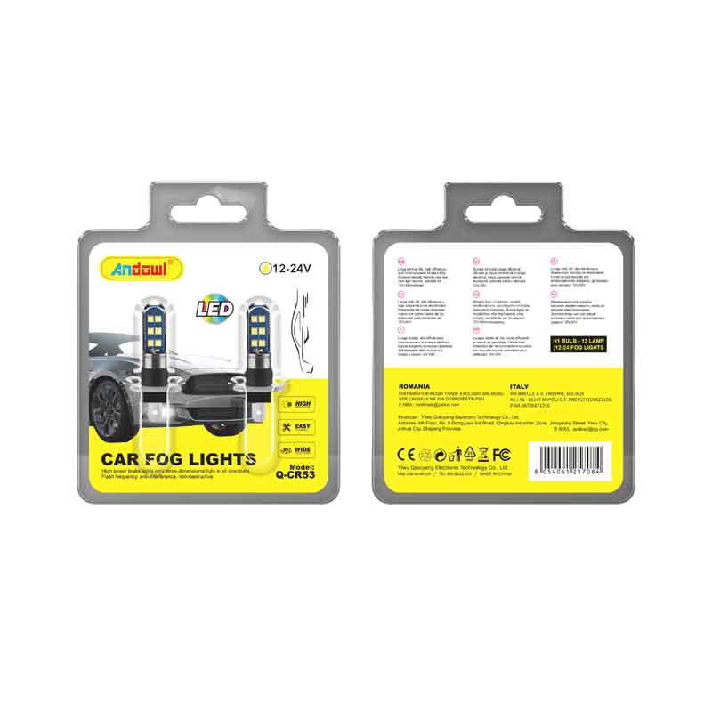 Andowl Λάμπα αυτοκινήτου H1 Q-CR53 - Car Fog Lights ANDOWL