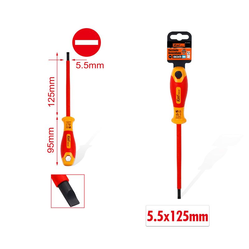 KMT Κατσαβίδι 1.0x5.5x125mm - Screwdriver OEM