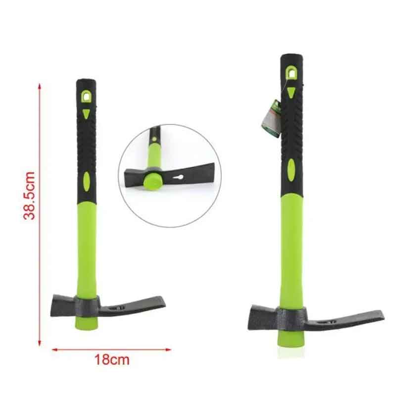 KMT Τσάπα-Αξίνα Κήπου Με Λαστιχένια Λαβή 18cm - KMT Tools Garden Hoe-Pickaxe With Rubber Handle KMT