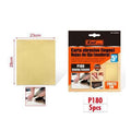 KMT Γυαλόχαρτο Ξύλου P180 5τμχ 28x23cm - Abrasive paper KMT