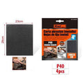 KMT Γυαλόχαρτο Μετάλλου P40 4τμχ 28x23cm - Abrasive paper KMT