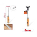 KMT Σκαρπέλα Με Ξύλινη Λαβή 8mm- Chisel KMT