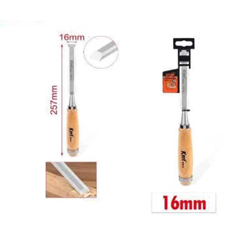 KMT Σκαρπέλα Με Ξύλινη Λαβή 16mm- Chisel KMT