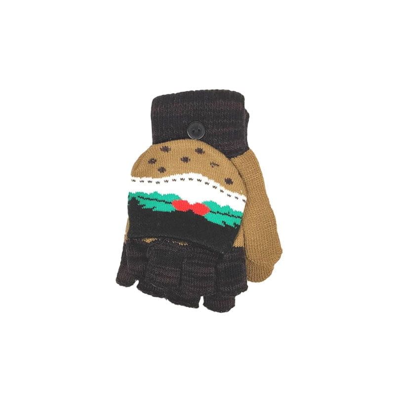 Χειμωνιάτικα γάντια χωρίς δάχτυλα - Winter fingerless gloves