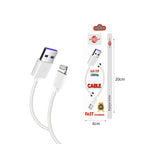 Wisdomup Καλώδιο Φόρτισης και Μεταφοράς Δεδομένων USB σε Lightning SJX-22P - USB to Lightning Charging and Data Cable OEM