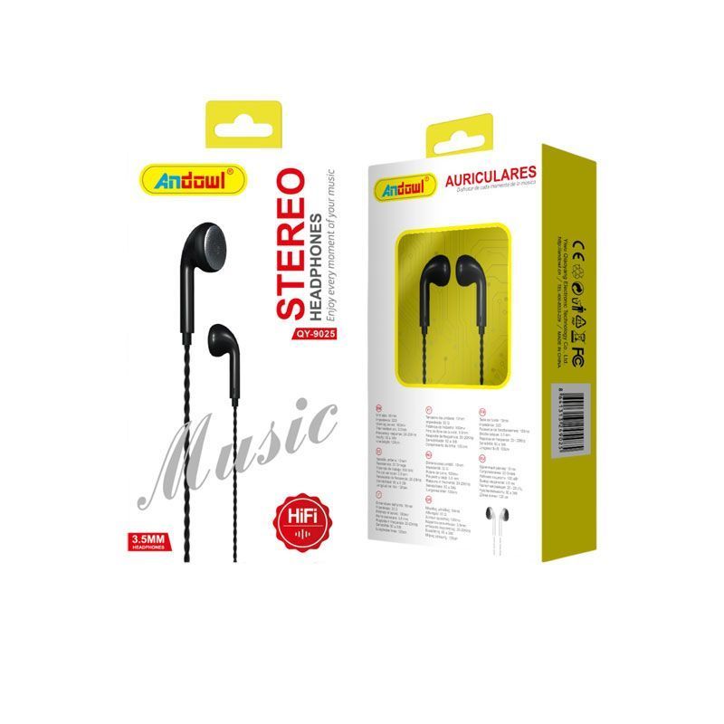 Andowl Ακουστικά Handsfree QY-9025 - Stereo Headphones ANDOWL
