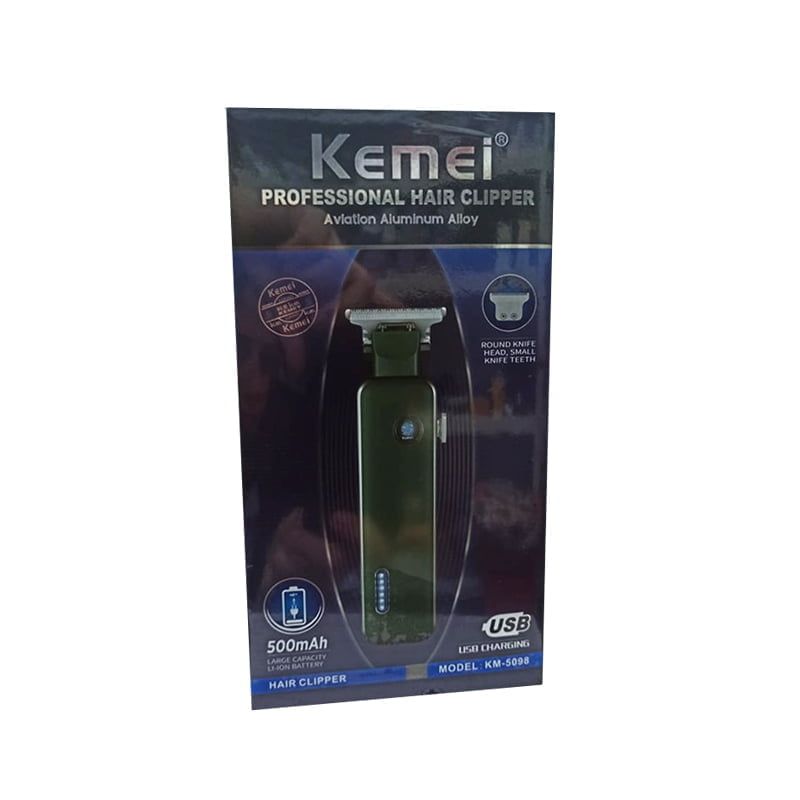 Kemei KM-5098 Κουρευτική Μηχανή Επαναφορτιζόμενη - Hair clipper Kemei