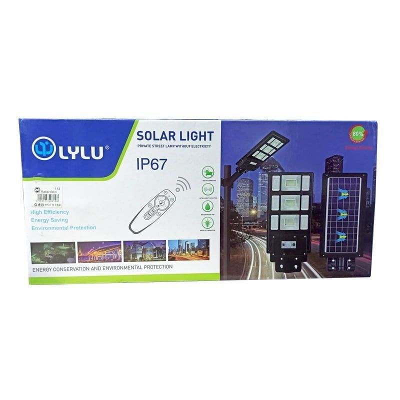 Ηλιακός προβολέας με τηλεχειριστήριο 300W IP67- Lylu Solar light OEM