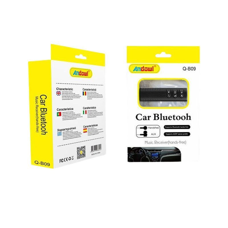 Andowl Ασύρματος δέκτης μουσικής Bluetooth Q-B09 - Wireless Receiver ANDOWL