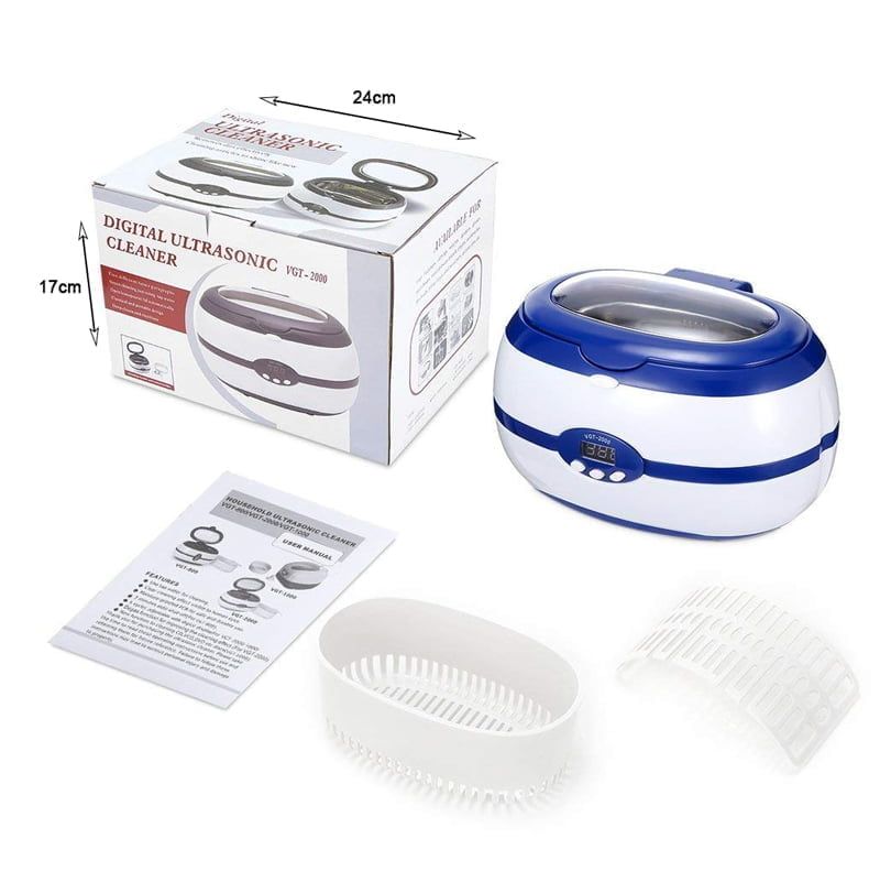 Ultrasonic Επαγγελματικός Αποστειρωτής Αντικειμένων VGT 2000 - Digital Ultrasonic Cleaner OEM