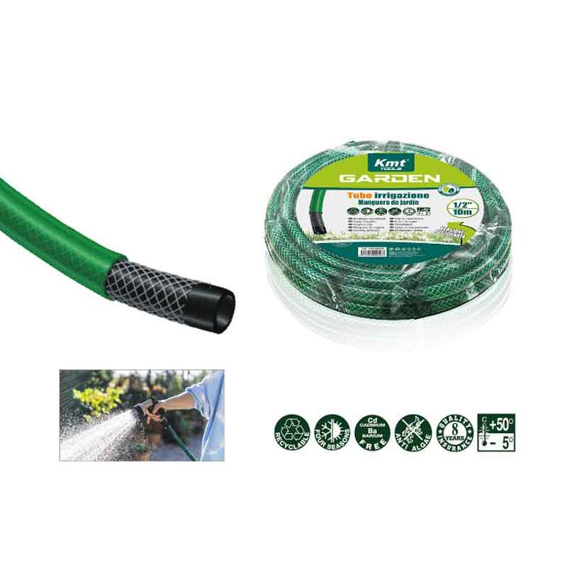 KMT Tools Λάστιχο Ποτίσματος 10 Μέτρα - Irrigation Hose KMT