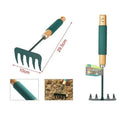 KMT Τσουγκράνα Κήπου Μικρή Χειρός 29.5 cm - Small Hand Garden Rake KMT Tools KMT