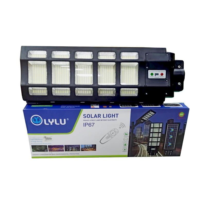 Ηλιακός προβολέας με τηλεχειριστήριο 500W IP67- Lylu Solar light OEM