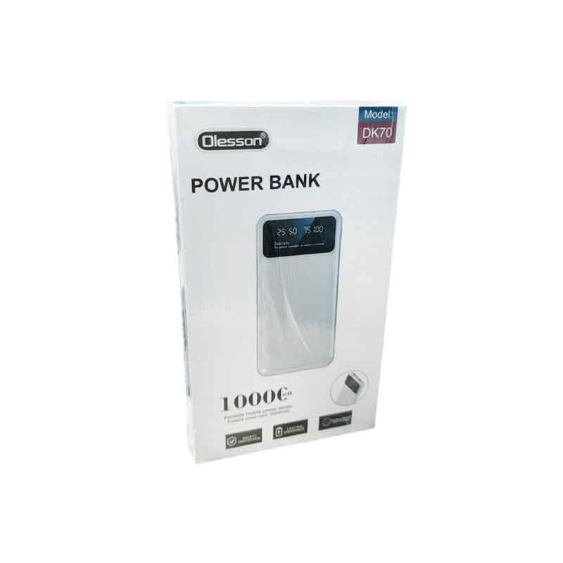Olesson Power Bank 10000mAh DK70 - Power Bank - Γαλάζιο - Μαύρο - Μωβ Olesson