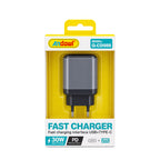 Andowl Φορτιστής Q-CD988 30W PD με USB & Type-C - Andowl Q-CD988 30W PD USB & Type-C Fast Charger