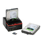Andowl AN-Q-HD50 Docking Station για 2 Σκληρούς Δίσκους SATA 2.5" / 3.5" με σύνδεση USB 2.0 - All in 1 Multi-function HDD Docking ANDOWL