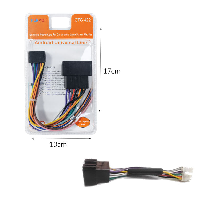 PERVOI Καλώδιο τροφοδοσίας Ηχοσύστημα Android CTC-422 - Power Cord for Car OEM