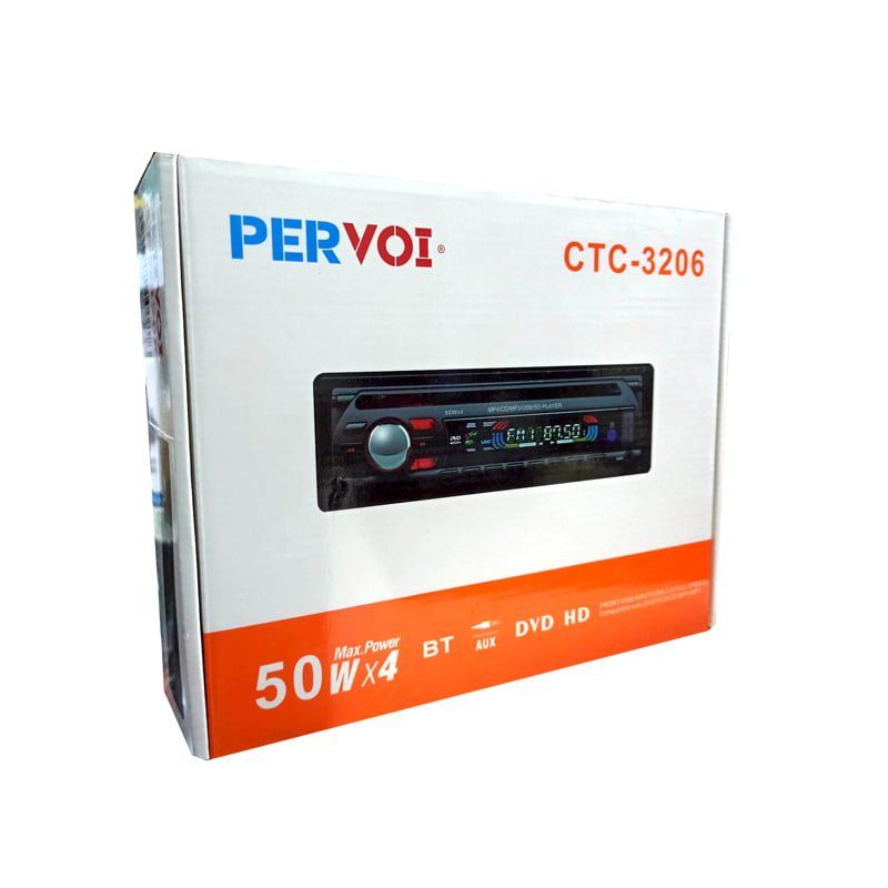 PerVoi Ηχοσύστημα Αυτοκινήτου Universal 1DIN Bluetooth/MP3/MP4 player αυτοκινήτου με είσοδο USB 50Wx4 CTC-3206 - Car MP3 player PerVoi