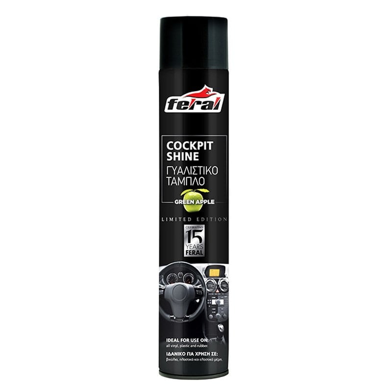 Feral Γυαλιστικό Ταμπλό Green Apple 750ml - Cockpit Shine OEM