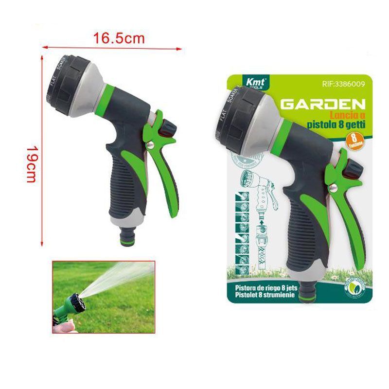 KMT Tools Πιστόλι Ποτίσματος 8 Θέσεων - 8 Position Watering Gun KMT