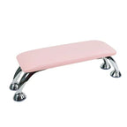 Arm rest manicure με χώρο υποδοχής συσκευής πολυμερισμού - Manicure leather and pillow hand rest - Ροζ OEM