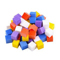 Mini μπάφερ νυχιών 30τμχ - Mini buffer 3*2.5*2.5CM - Άσπρο - Βιολετί - Ροζ OEM
