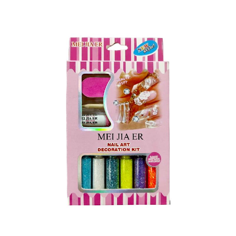 Kit Διακοσμητικά glitter νυχιων - Nail art decoration OEM