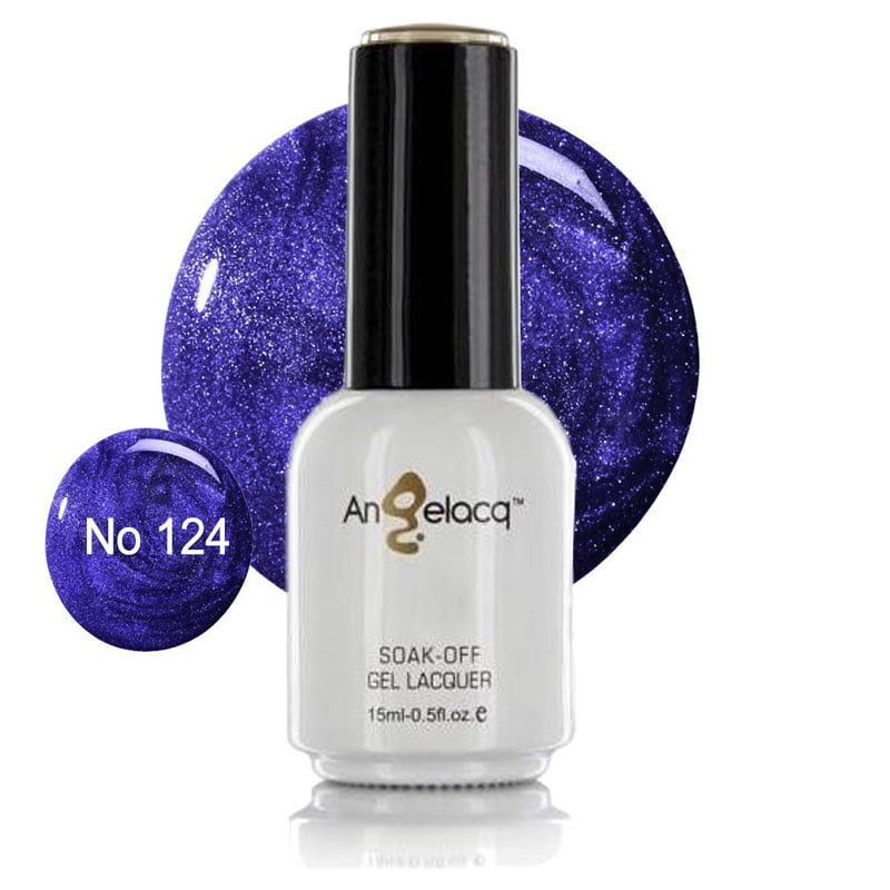 Angelacq ημιμόνιμο επαγγελματικό βερνίκι 15ml-0,5fl.oz #124 OEM